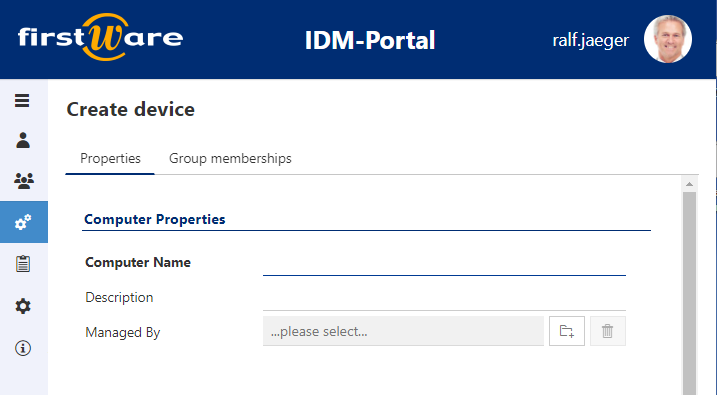 Manage devices with IDM-Portal 5.0