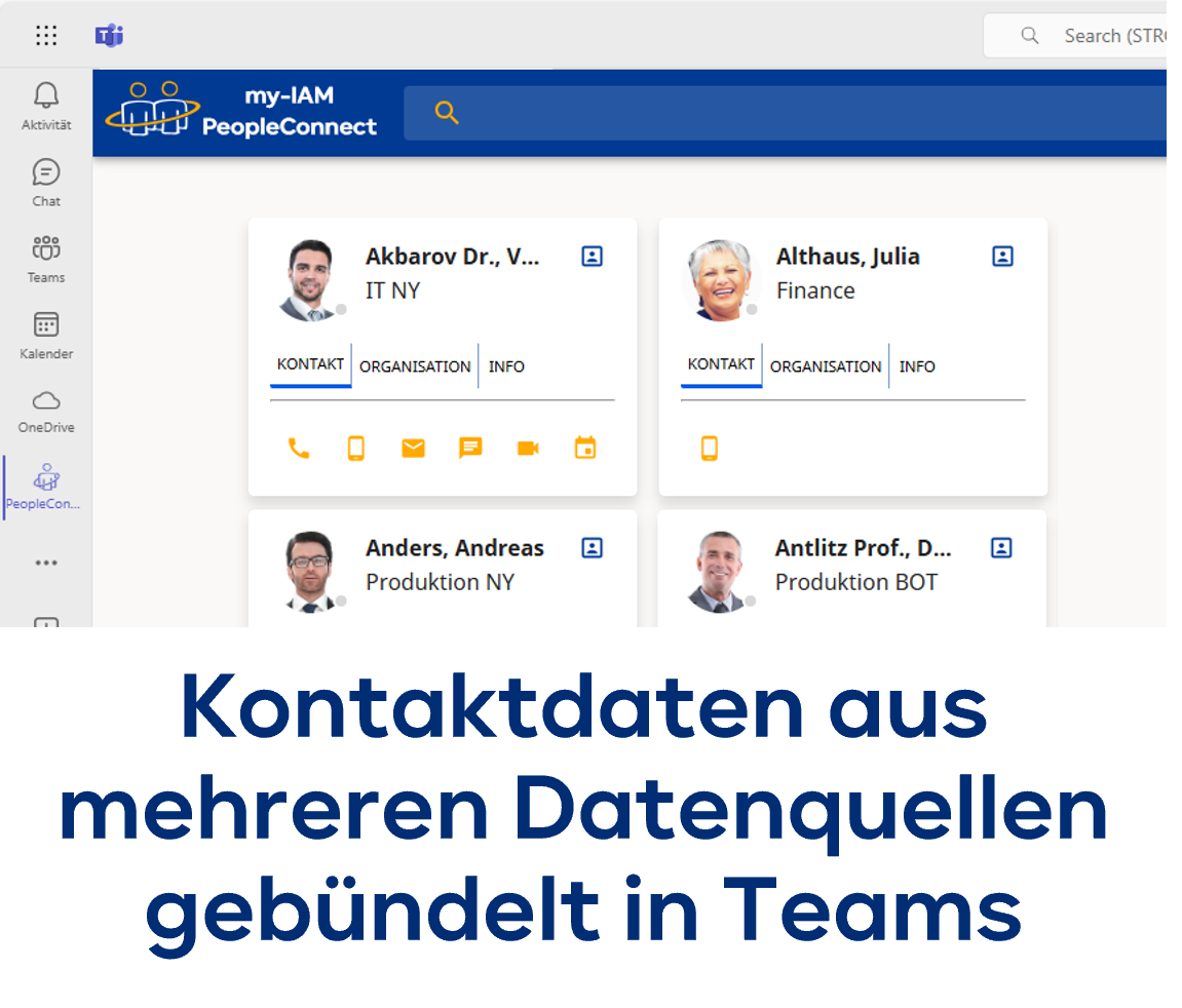 my-IAM PeopleConnect in Microsoft Teams